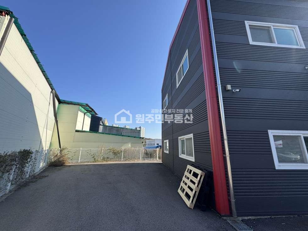 경기 오산시 서동 가장산단인접, 단독공장60P임대, 대형차진출입, 마당넓음, 오수직관, 월세 매물번호 10026 사진 8