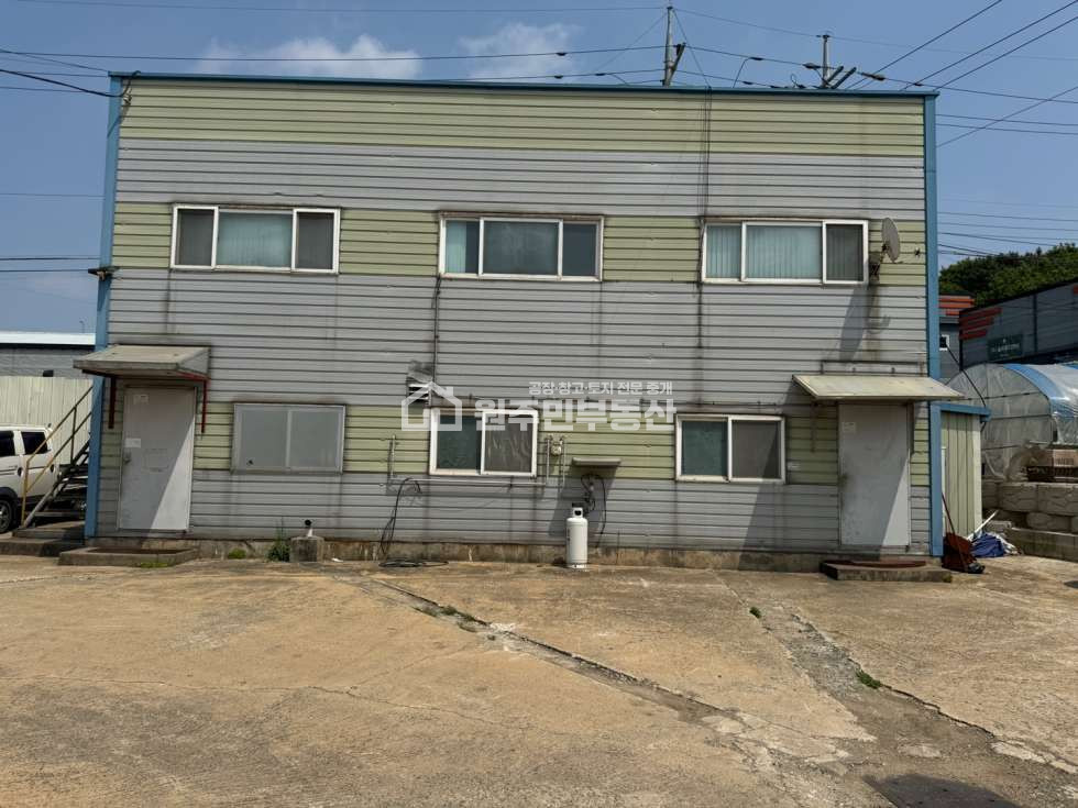 경기 화성만세구 양감면 용소리 744 야적넓은 공장 76p임대, 대형차,컨테이네진입, 2차선200m 월세 매물번호 10034 사진 9