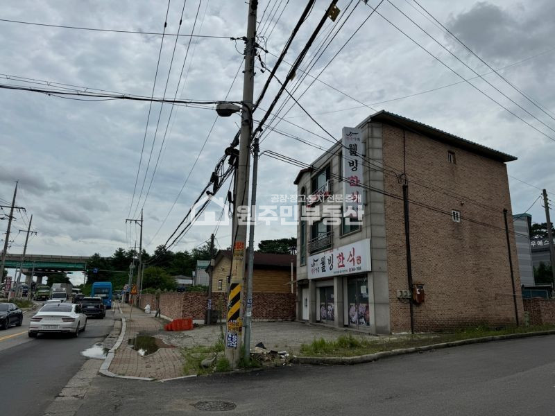 경기 화성만세구 양감면 송산리 5-5 도로변 상가주택매매, 1층상가, 2층주택, 실거주가능 매매 매물번호 10036 사진 1