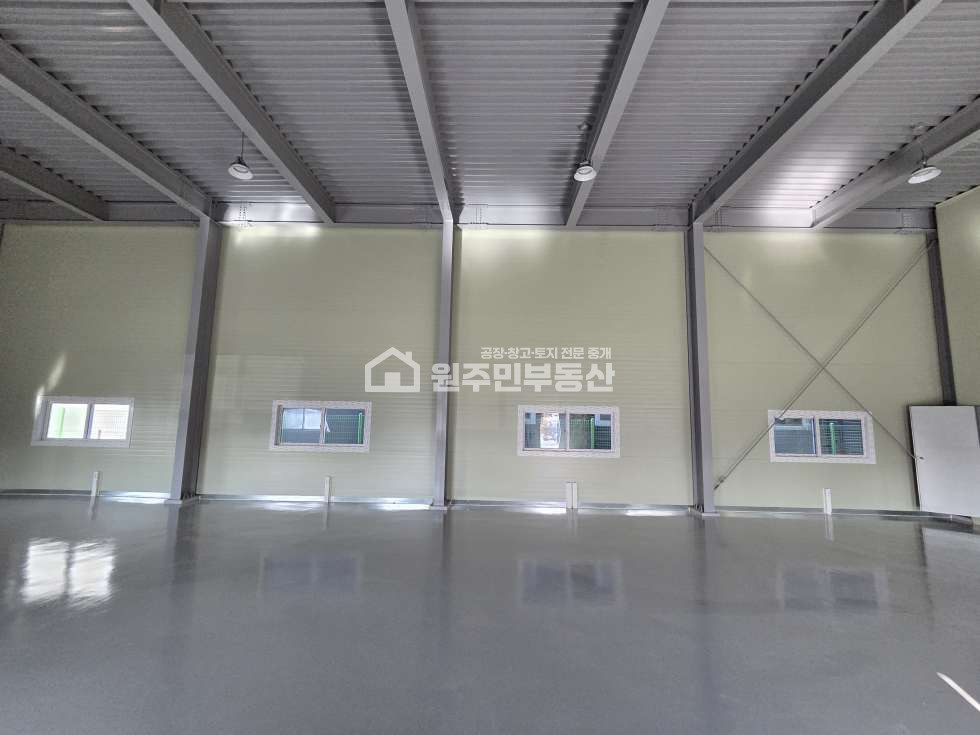 경기 화성효행구 정남면 덕절리 주건축물제1,주건축물제2동 화성 정남산단 인근 신축 단독공장매매, 부지660,건물 297p,현장사진 매매 매물번호 10057 사진 6