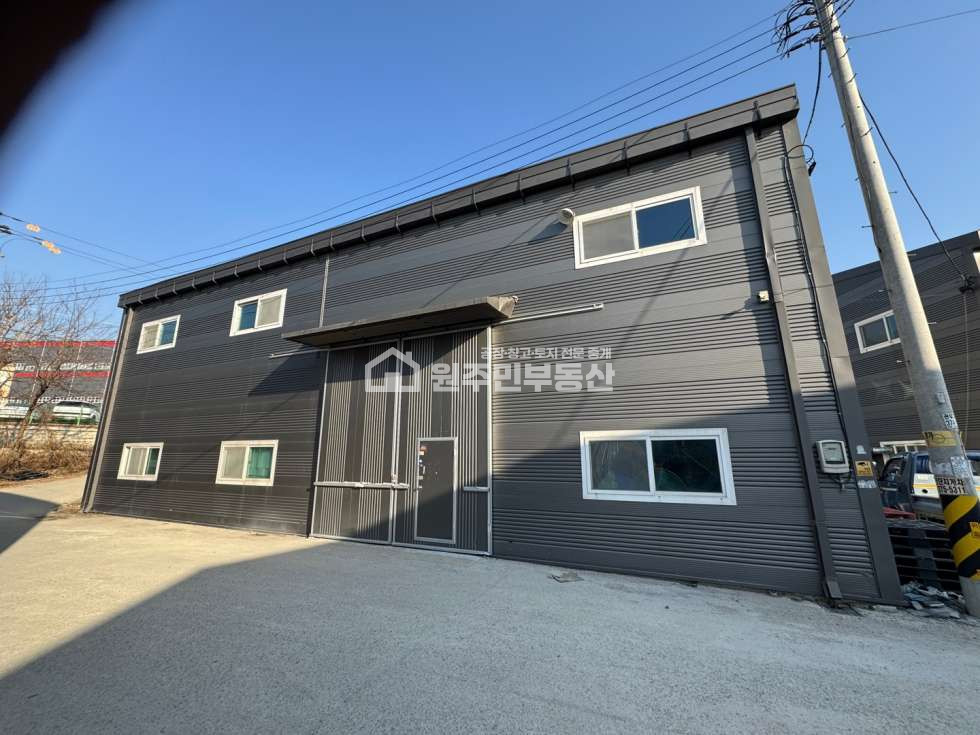경기 화성효행구 정남면 덕절리 1,2동 정남면 단독공장 매매. 신축급 부지약360p,건물 2동 약119p 매매 매물번호 10097 사진 7