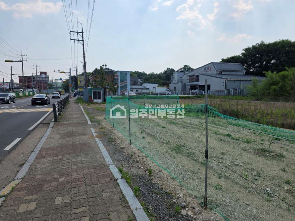 경기 화성만세구 팔탄면 매곡리 대로변 자연취락 토지 638P매매, 세차장 등 임대대기중,발안IC인근 매매 매물번호 10101 사진 3