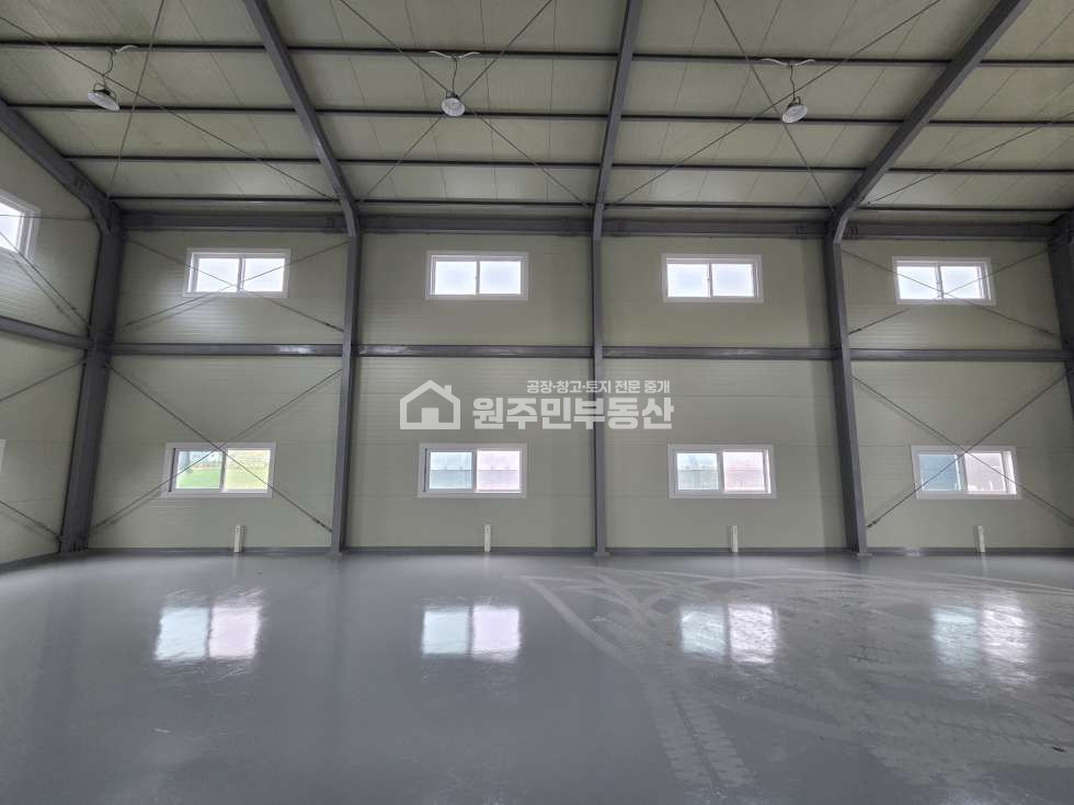 경기 평택시 서탄면 수월암리 1동 신축 첫입주 단독창고 60P임대, 즉시입주, 현장사진참조 월세 매물번호 10109 사진 6